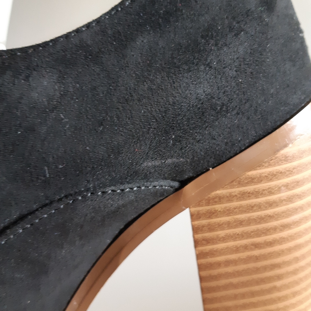 Black Heeled Booties - Picture 7 of 8
